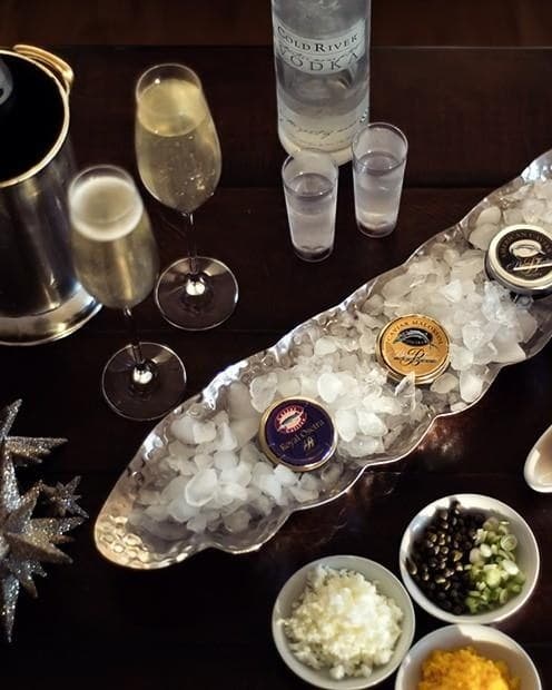 ÇA VA and Curated Caviar Decadence